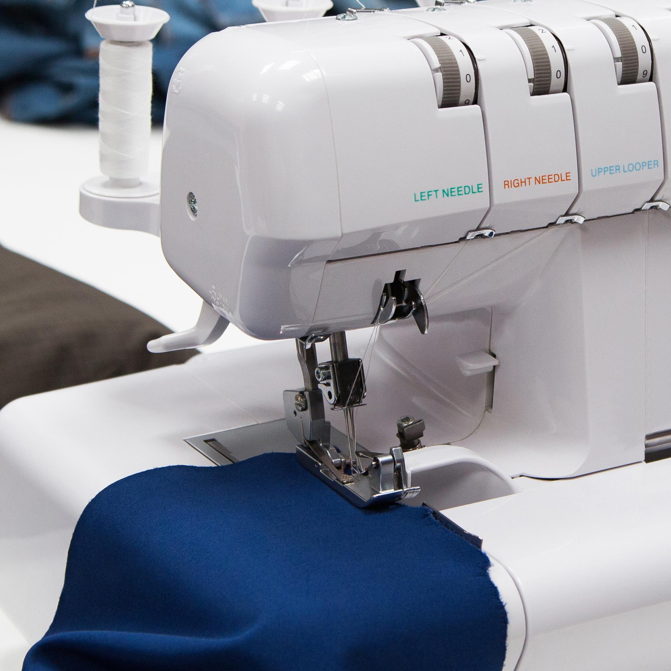 Levivo Overlock-Nähmaschine NO1 mit 4-Faden-System: Amazon.de: Küche ...