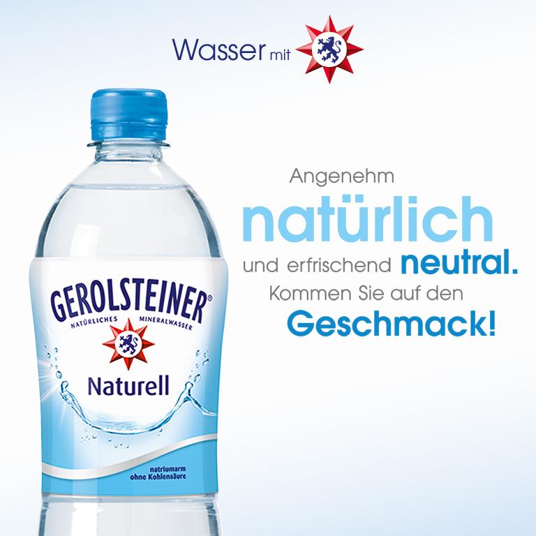 Gerolsteiner Naturell Einweg, (6 x 0,75 l) Amazon.de Amazon Pantry