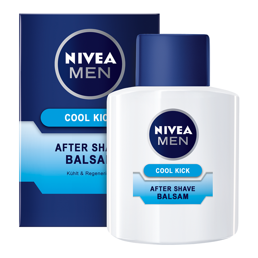 NIVEA Men, After Shave Balsam für Männer, 1 x 100 ml Flasche, Cool Kick: Amazon.de: Beauty