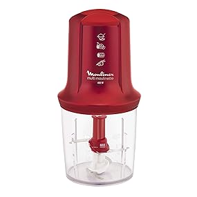 Amazon.de: Moulinex AT712G Zerkleinerer Multi Moulinette, Rot