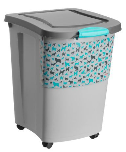 Rotho Aufbewahrungsbox für Tierfutter aus Kunststoff (PP) - Futtertonne