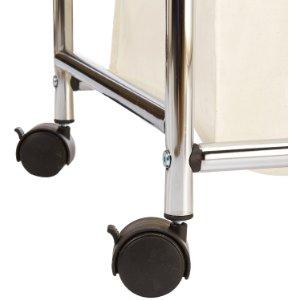 Amazon Basics Wäschekorb, Wäschesammler mit 3 Fächern: Amazon.de: Küche