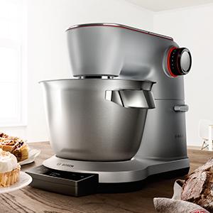 Amazon.de: Bosch Küchenmaschine OptiMUM MUM9AX5S00, Edelstahl-Schüssel ...