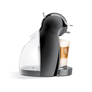 Amazon De Delonghi Edg465 B Nescafe Dolce Gusto Genio Kapsel Kaffeemaschine Fur Heisse Und Kalte Getranke 15 Bar Pumpendruck Fur Samtige Crema Automatische Wasserdosierung Mit Flow Stop Technologie Schwarz