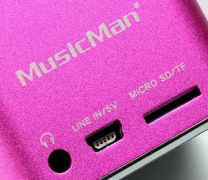 Technaxx MusicMan MA Soundstation Enceinte stéréo LCD Display pour