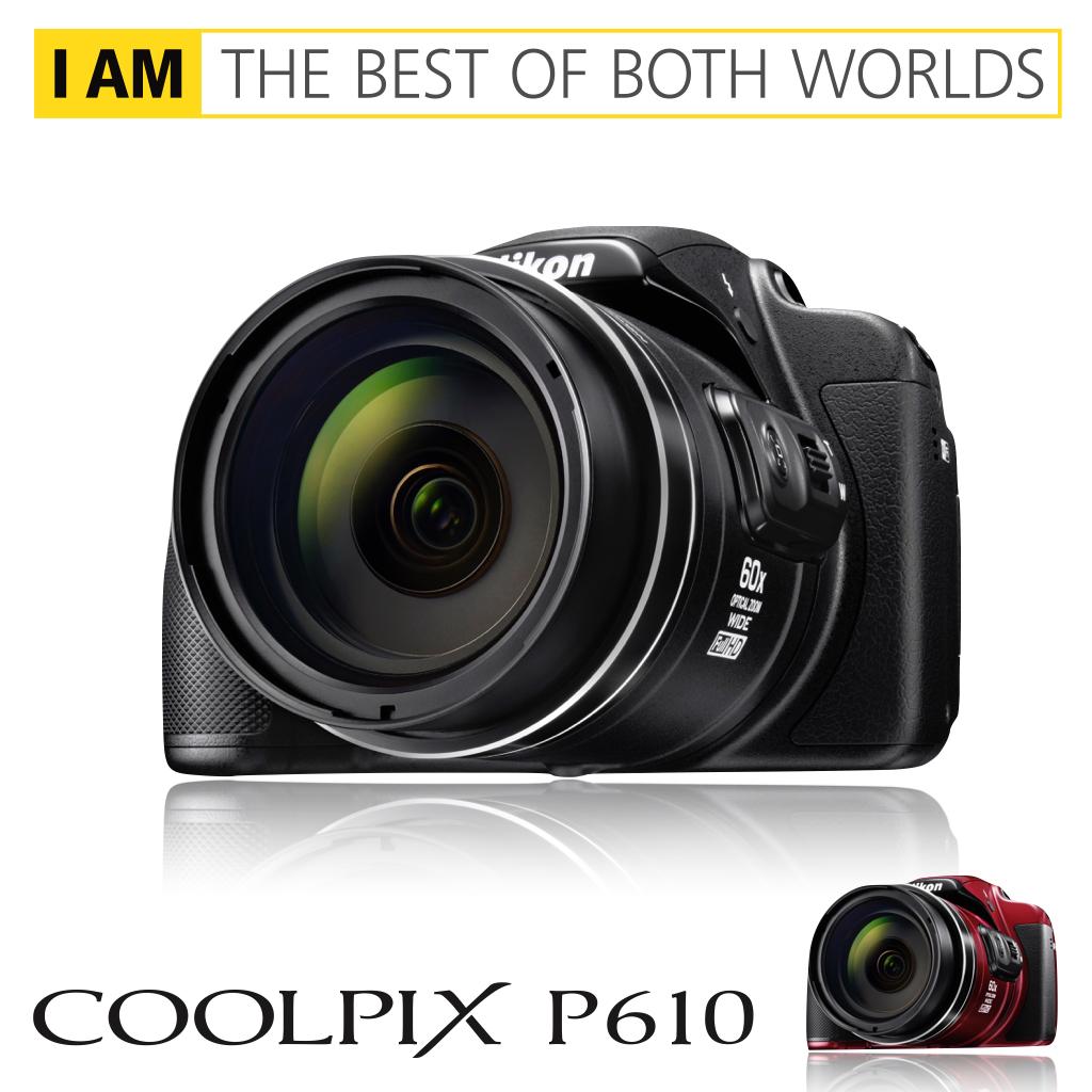 Nikon Coolpix P610 Digitalkamera 3 Zoll schwarz: Amazon.de: Kamera