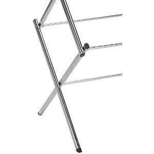Amazon Basics Klappbarer Wäscheständer, Chrom : Amazon.de: Küche