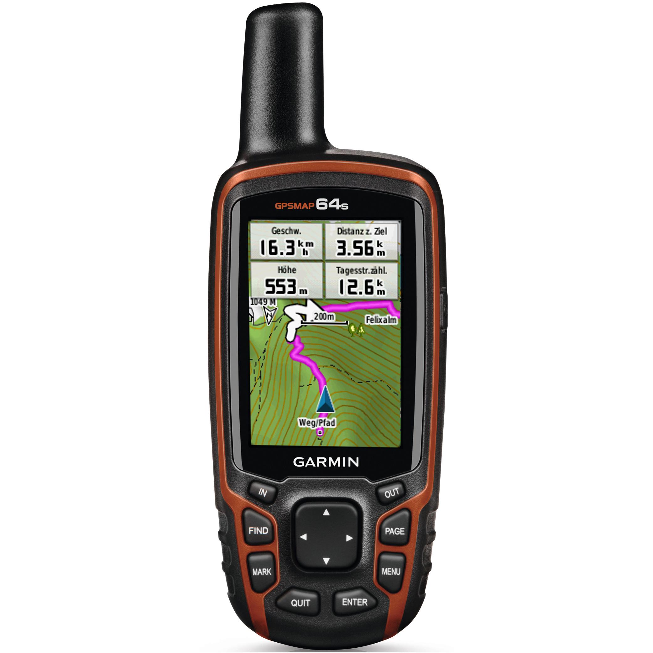 Garmin GPSMAP 64s Navigationshandgerät - 2,6''-Farbdisplay ...