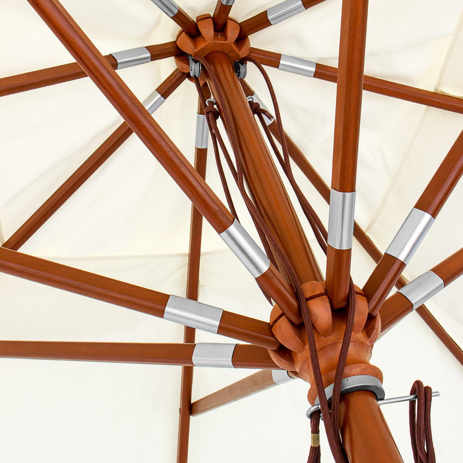 Amazon.de: anndora® Sonnenschirm Gartenschirm Marktschirm 3 m eckig