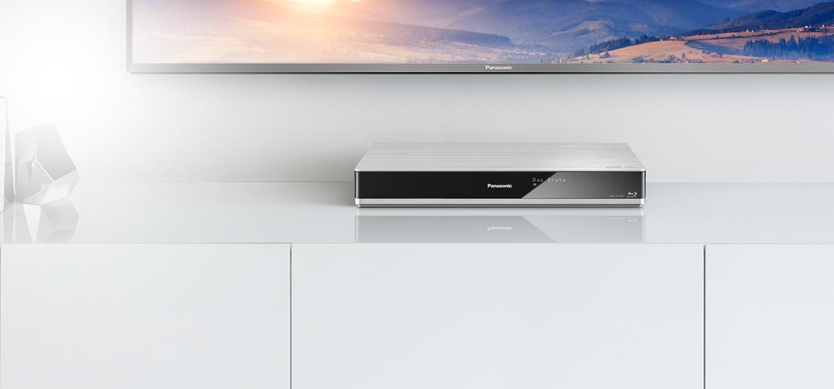 Panasonic DMRBCT855EG Bluray Recorder (mit 1 TB Festplatte, für DVBC