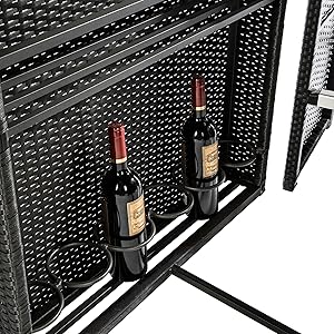 Amazon.de: Ultranatura Gartenbar Set - Bartisch mit Barhocker Garten