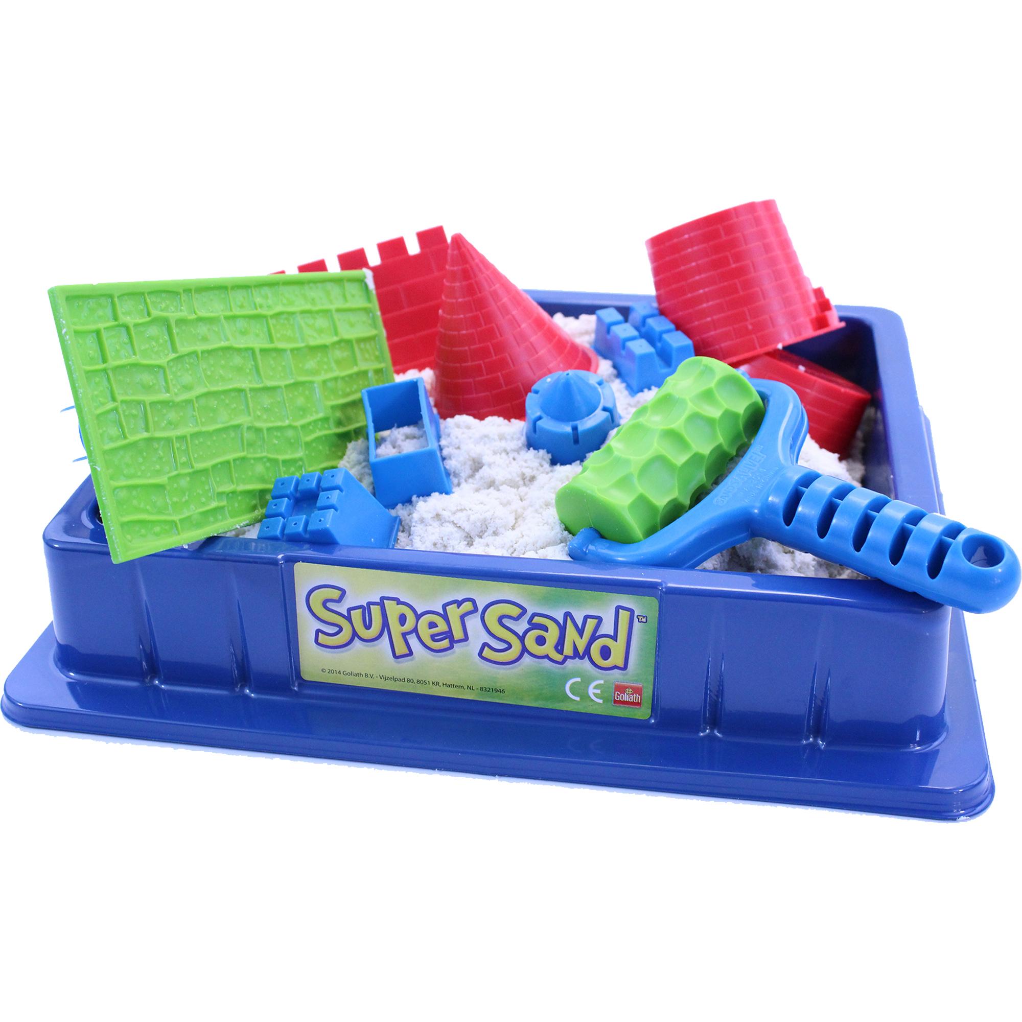 Goliath 83219 SuperSandSet Castle, modellierbarer magischer Sand