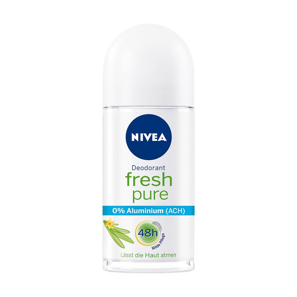 Nivea Fresh Pure Deo Rollon, Ohne Aluminium, 1er Pack (1 x 50 ml) Amazon.de Beauty