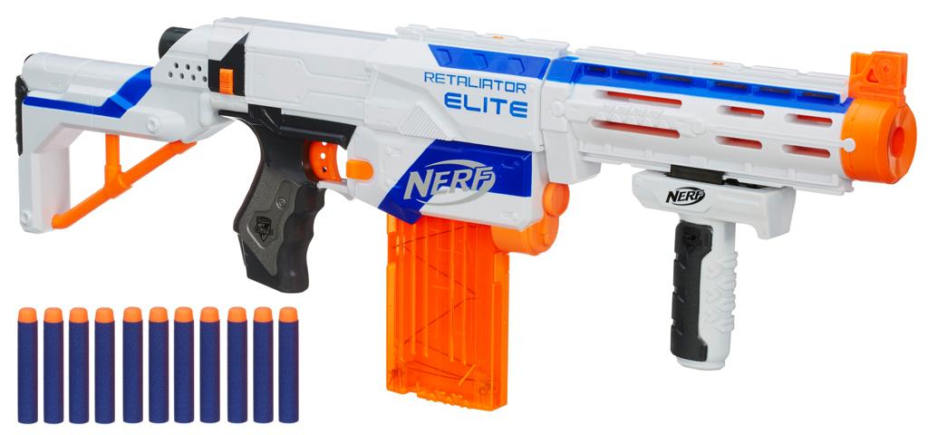 Hasbro Nerf 98696e35 N Strike Elite Retaliator Hasbro Nerf 98696E35 - N-Strike Elite Retaliator, Spielzeugblaster