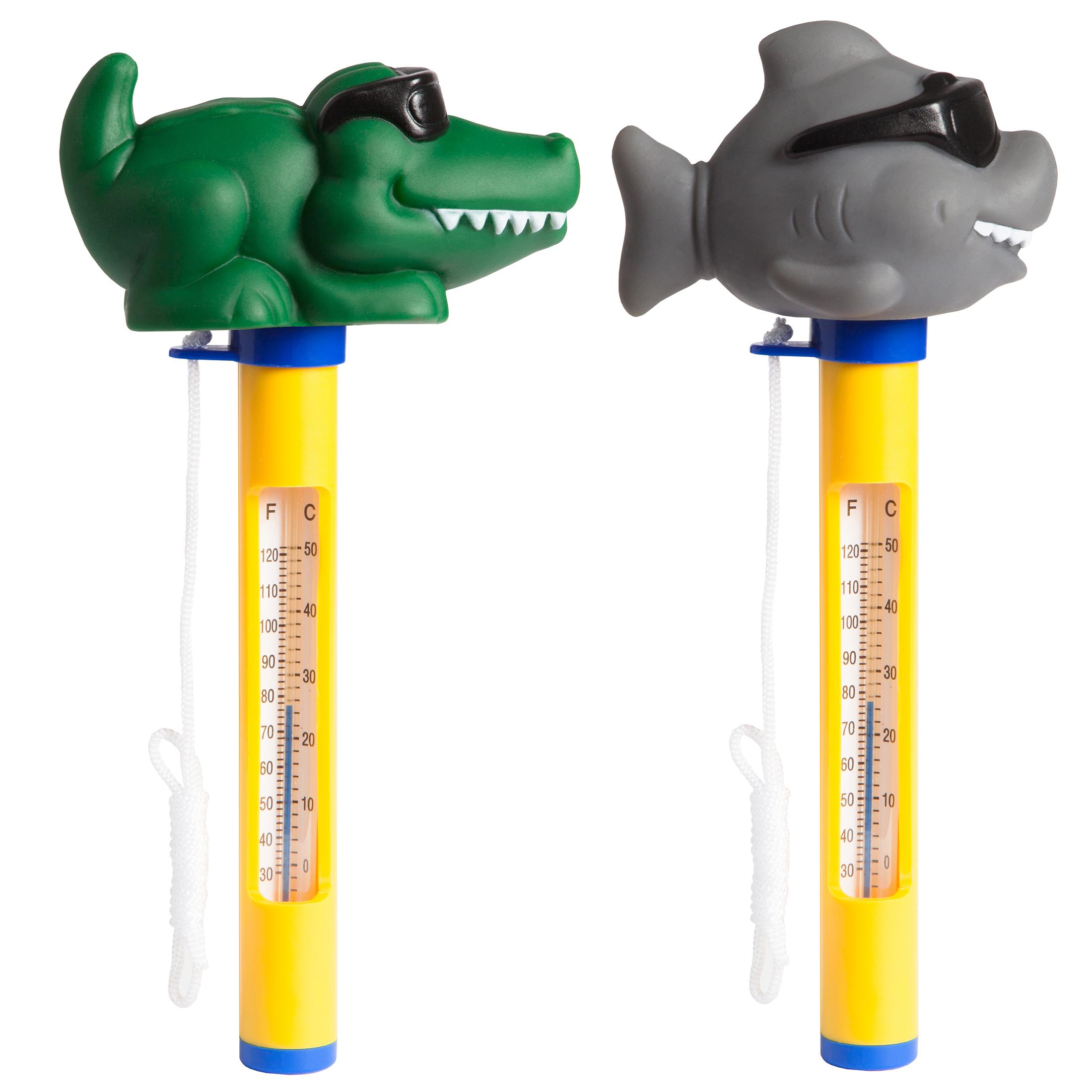 Drahtloses Pool Thermometer - Digitales Schwimmbadthermometer Mit LCD Anzeige