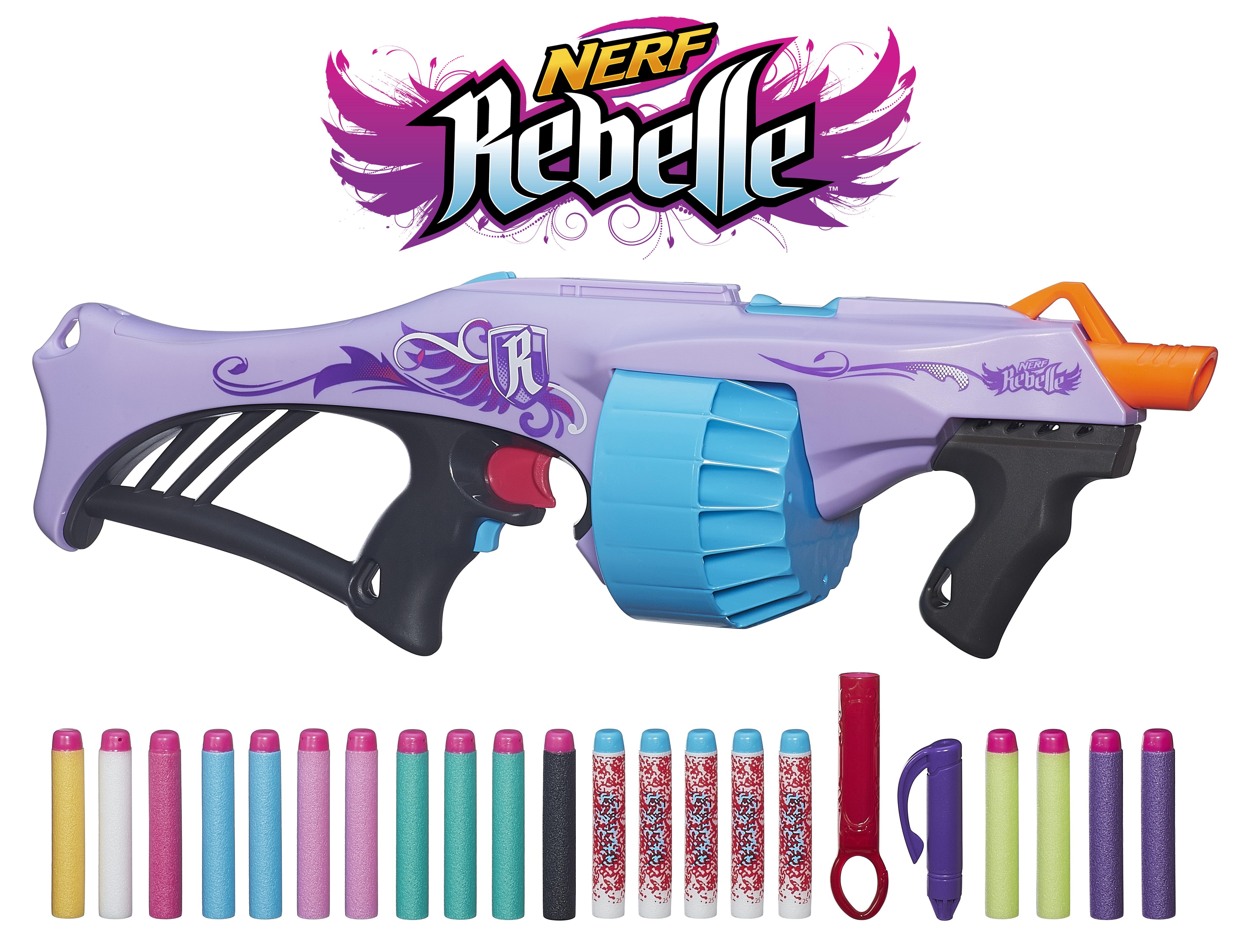 Hasbro B1704EU4 Nerf Rebelle Fearless Fire Amazon.de Spielzeug