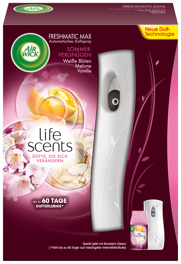 Air Wick Freshmatic Max Automatisches Duftspray Starterset Sommer