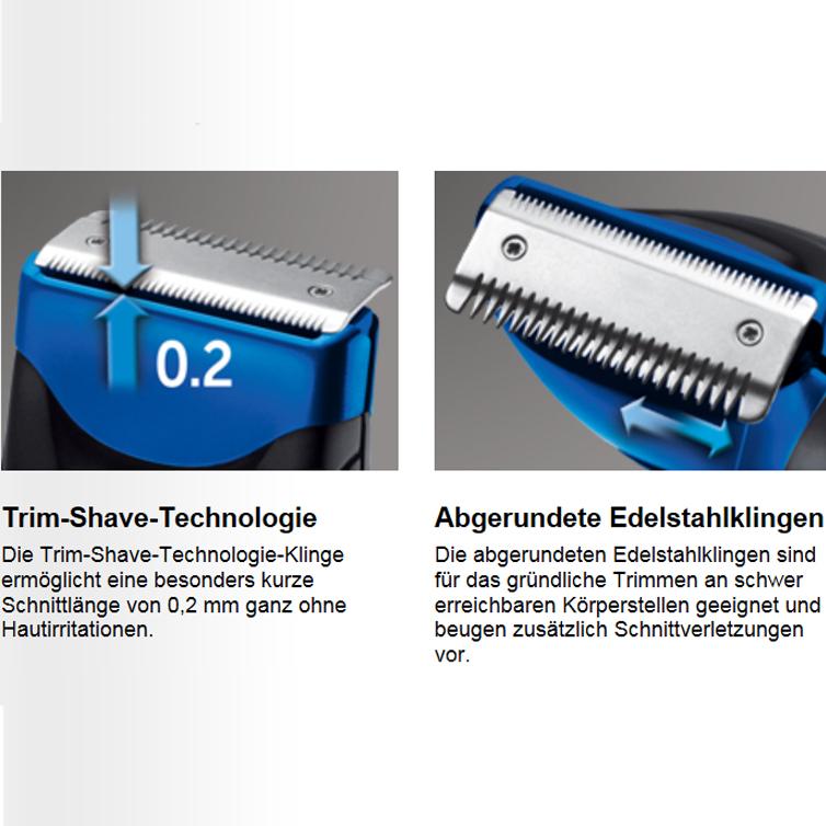 Remington BHT250 Delicates and Body Hair Trimmer mit TrimShave
