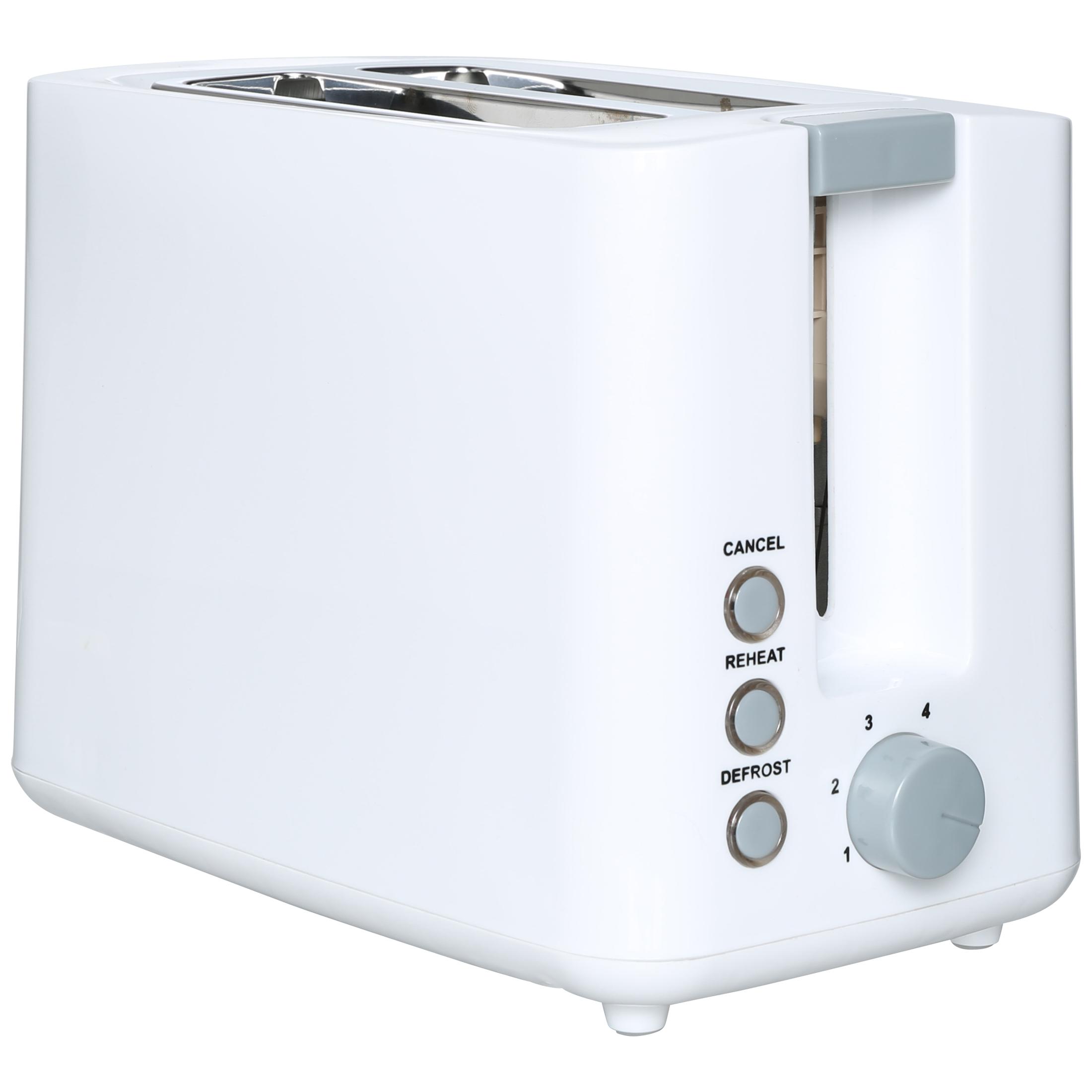 Amazon.de Ultratec Toaster mit zwei Toastkammern, Toaster weiss 2