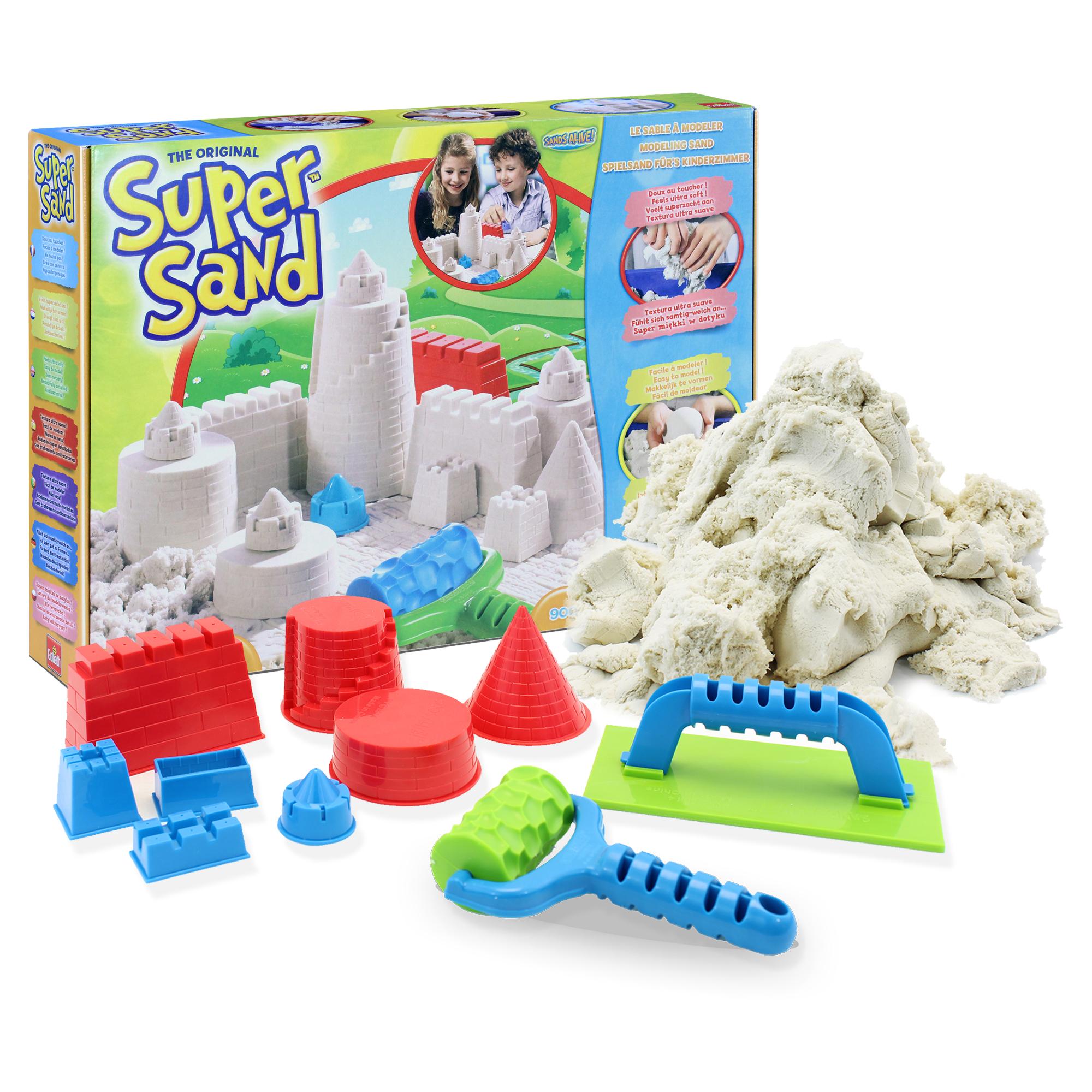 Goliath 83219 SuperSandSet Castle, modellierbarer magischer Sand