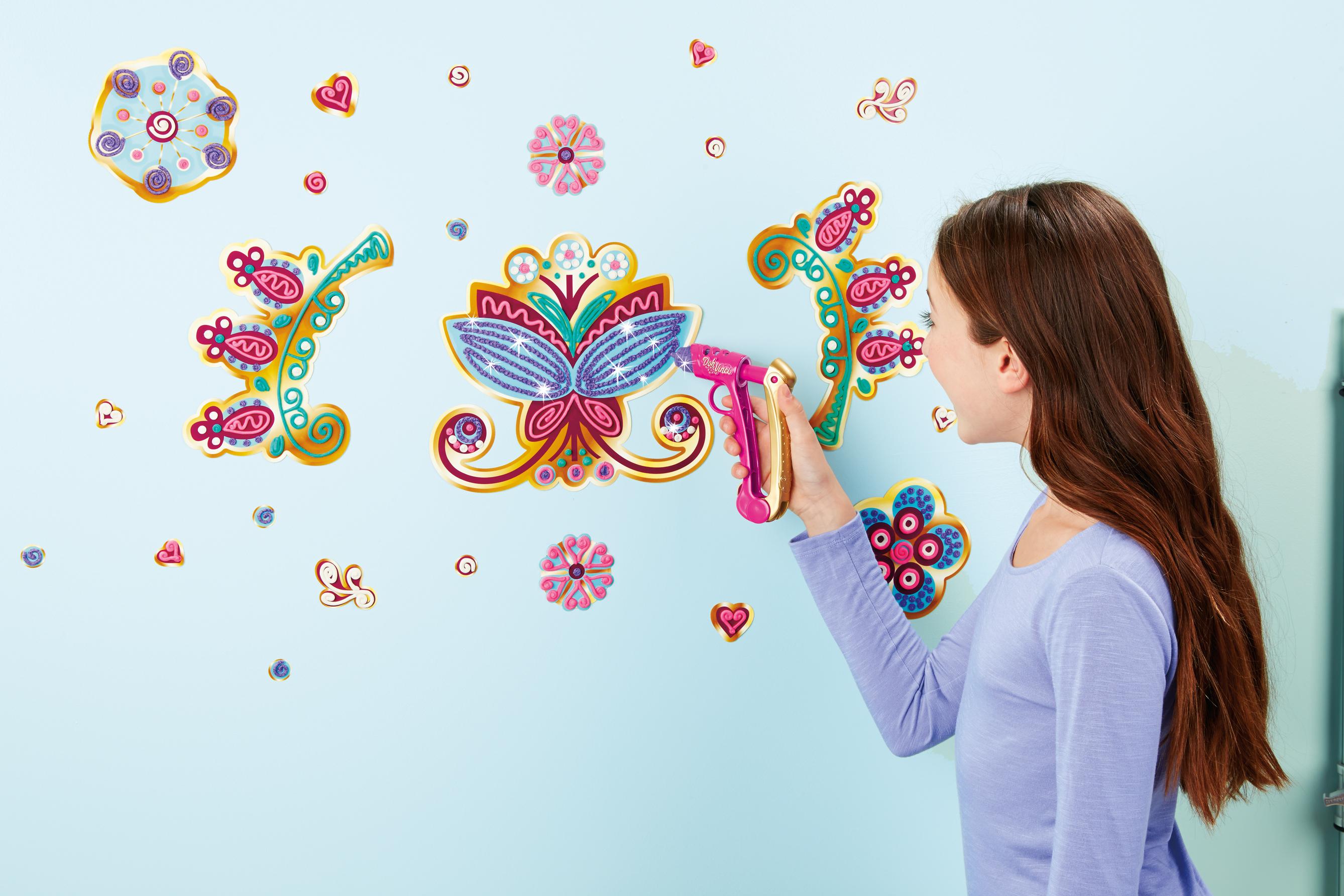 Hasbro DohVinci B6999EU4 - Zimmerdekosticker Design Set