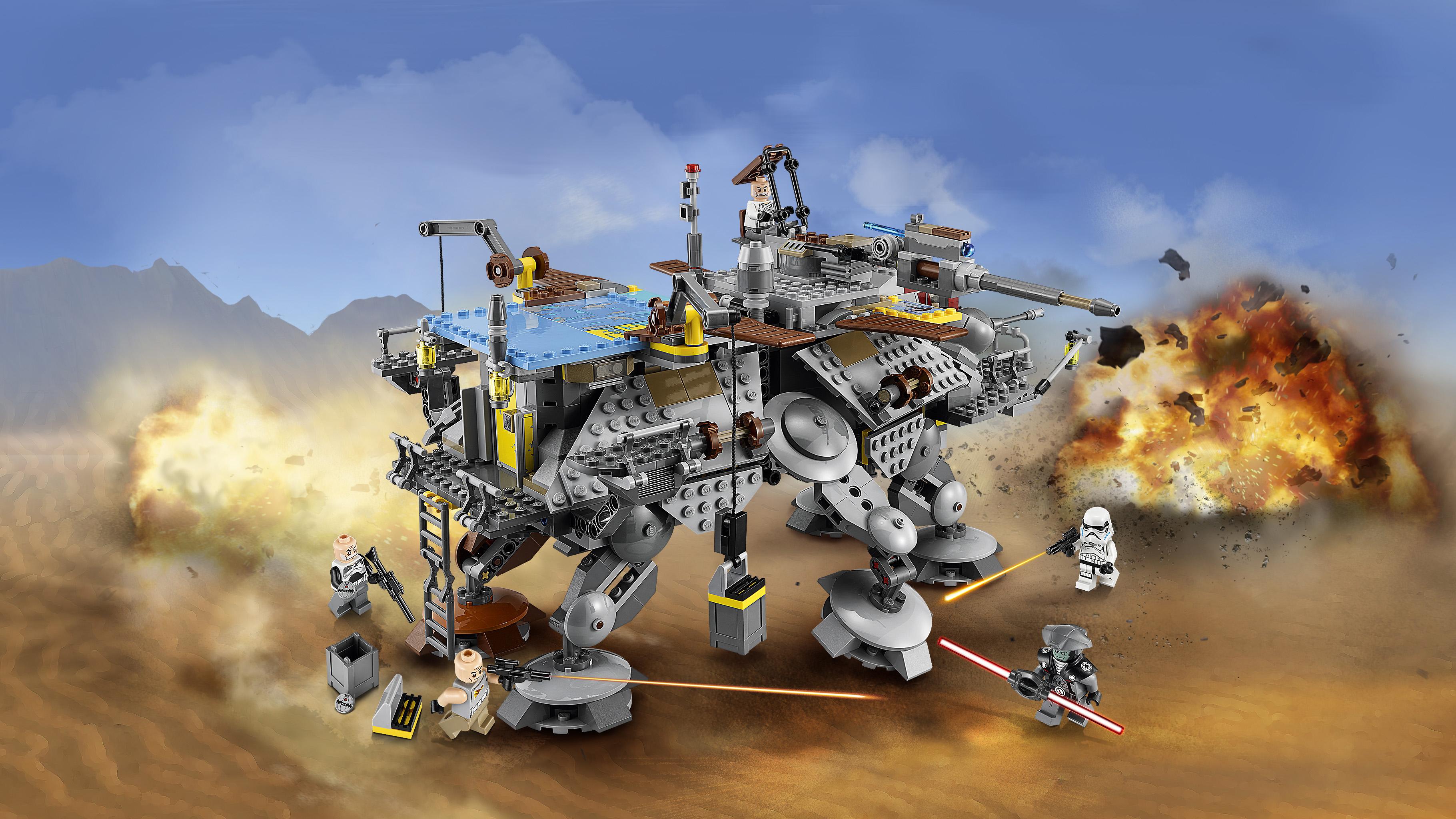 LEGO Star Wars 75157 - Captain Rex's AT-TE: Amazon.de: Spielzeug