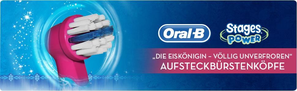 Oral-B Stages AufsteckbÃ¼rste â Die EiskÃ¶nigin