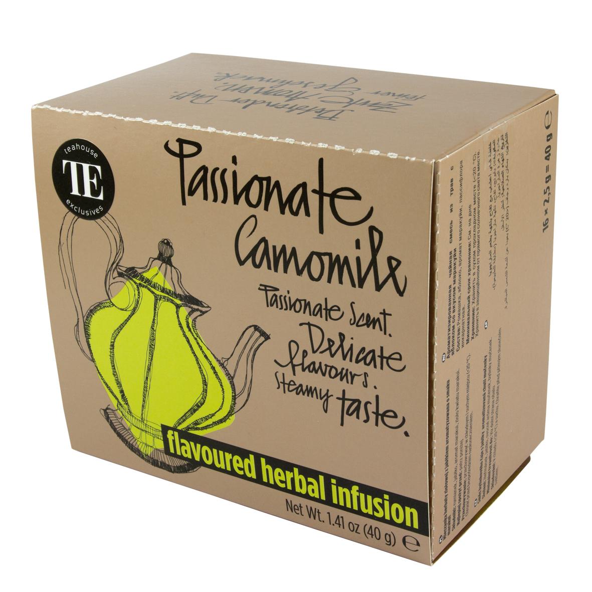 TE Teahouse Exclusives Everyday Tea Passionate Camomile 16 Beutel