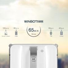 Die Lautstärke des Fensterputzroboters