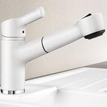 Blanco Elipso-S II Küchenarmatur - Einhebelmischer, NIEDERDRUCK