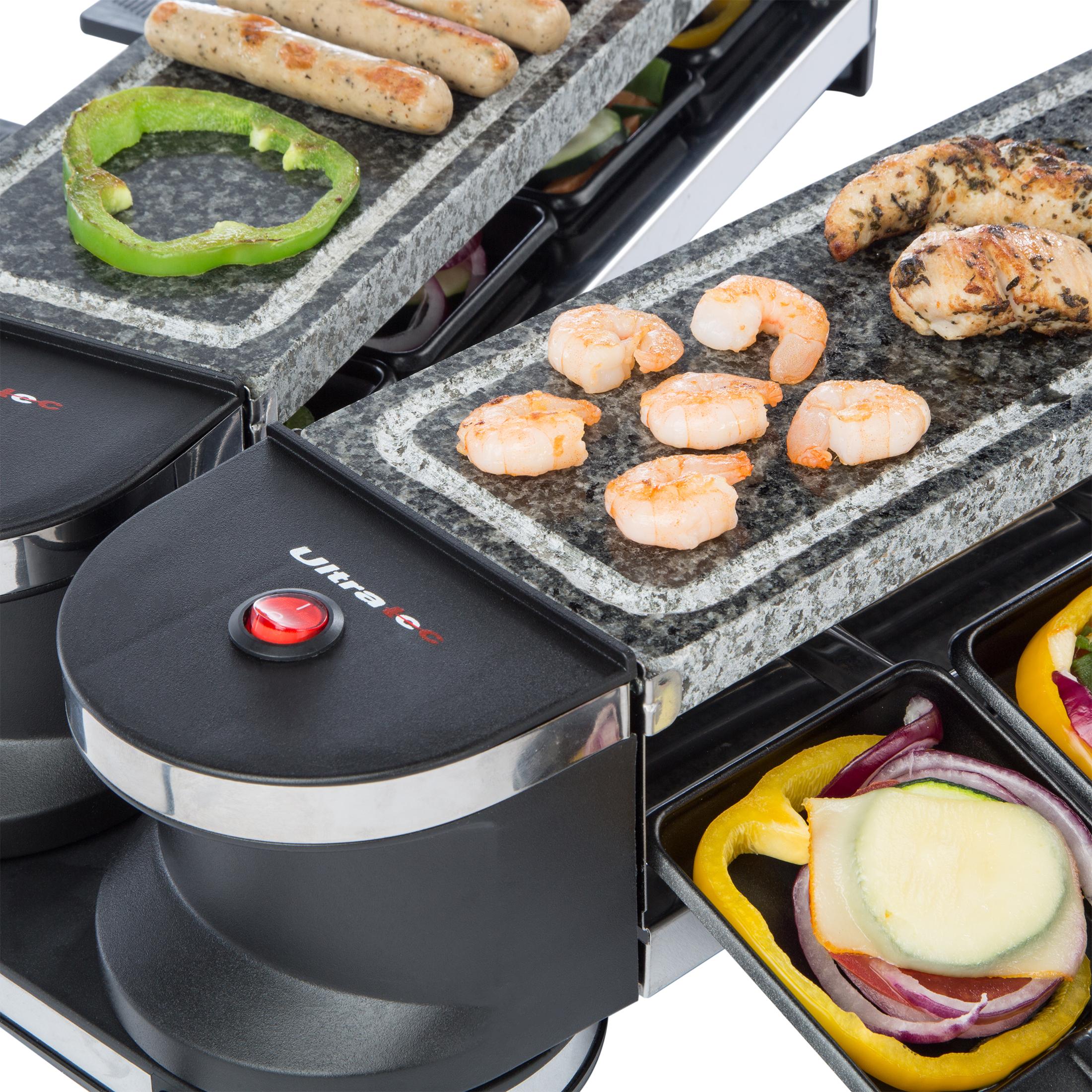 Amazon.de Ultratec RG1200S Raclette Grill (1200 Watt, Duo 4
