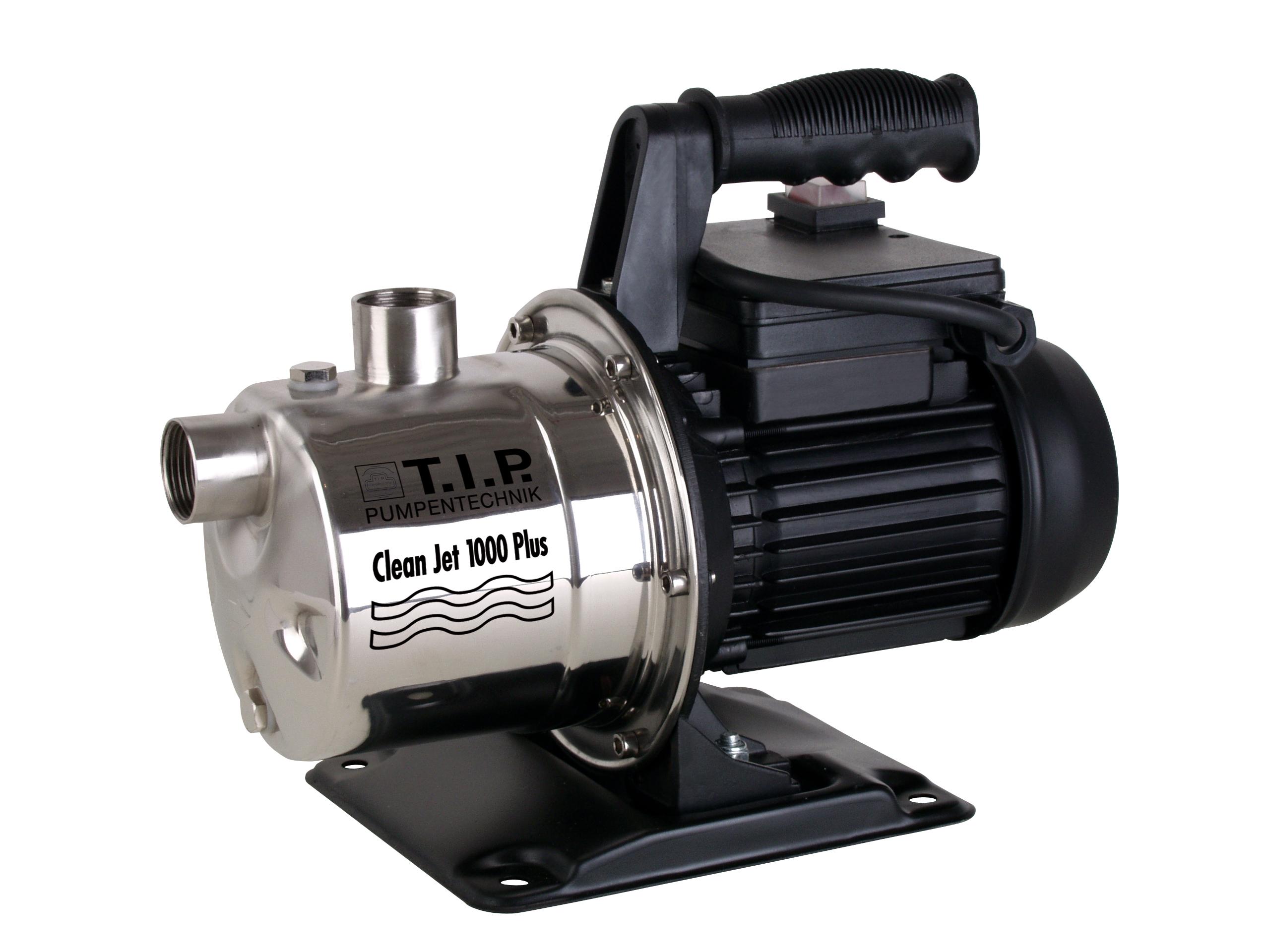 T.I.P. 30085 Gartenpumpe Edelstahl Clean Jet 1300 Plus ...