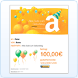 E-mail Geschenkgutscheine