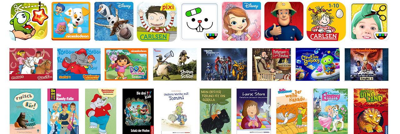 Alles was Kids heute wollen. Und morgen.