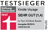 Kindle Voyage - der neue Testsieger bei Stiftung Warentest