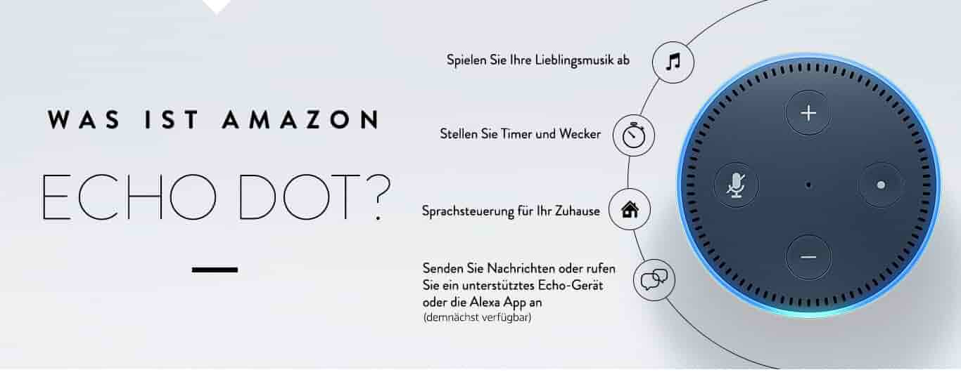 Amazon Echo Dot Internationale Version - Alexa Voice Service - Amazon.de