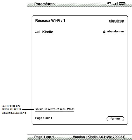 Ajouter R�seau Wi-Fi