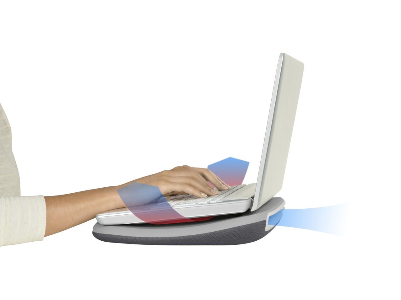 Support Mobile Pour Tour D'Ordinateur Veemoon | Avec Roues Et Freins | Design Ventilé | Dimensions 47x25x8.6 Cm