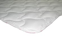 Abeil TopCool Steppdecke – Dünne Sommerdecke, Feuchtigkeitsregulierend, 200x200 Cm, Weiß