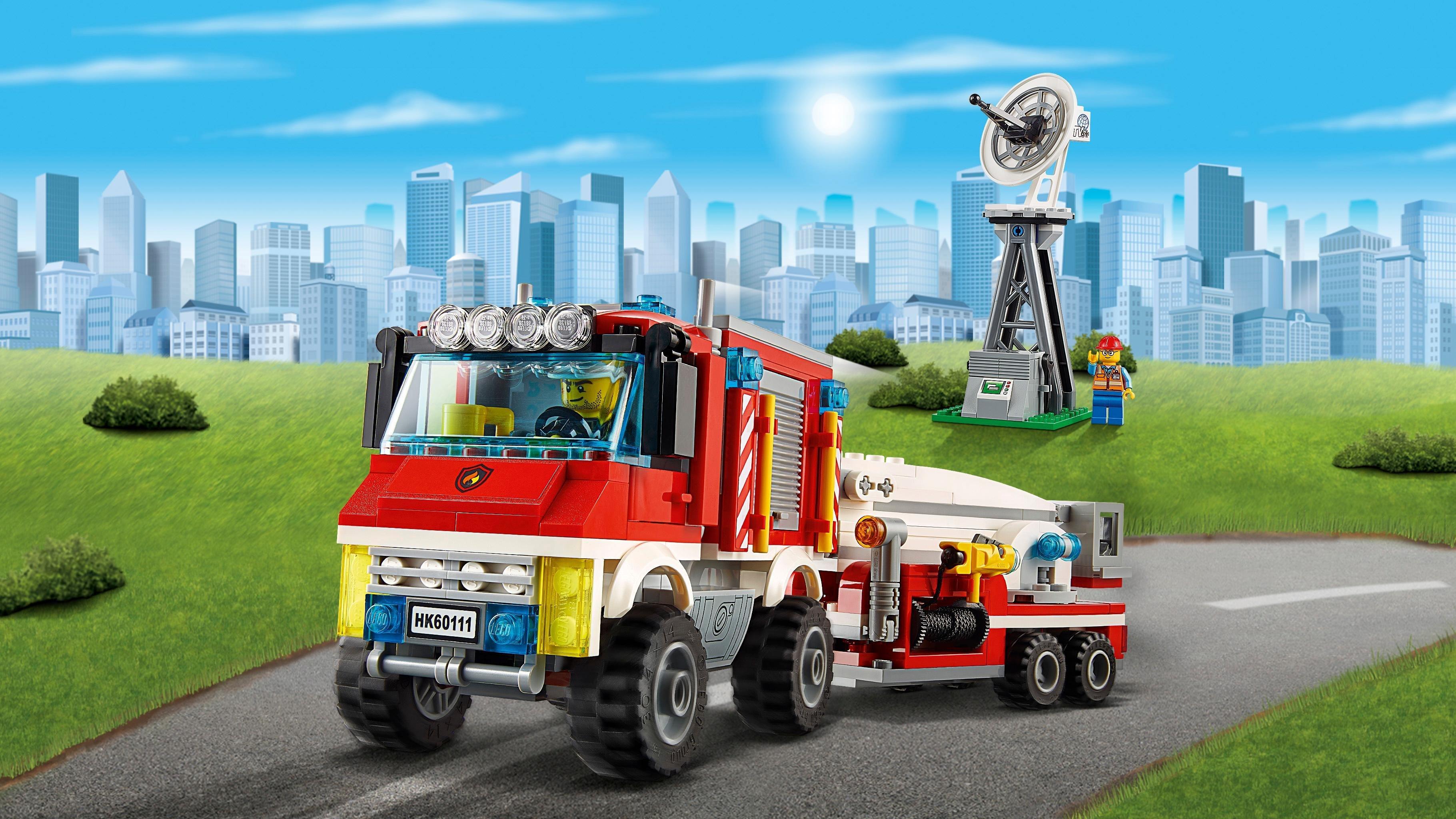 Lego City – 60111 – Le Camion d'intervention des Pompiers: Amazon.fr