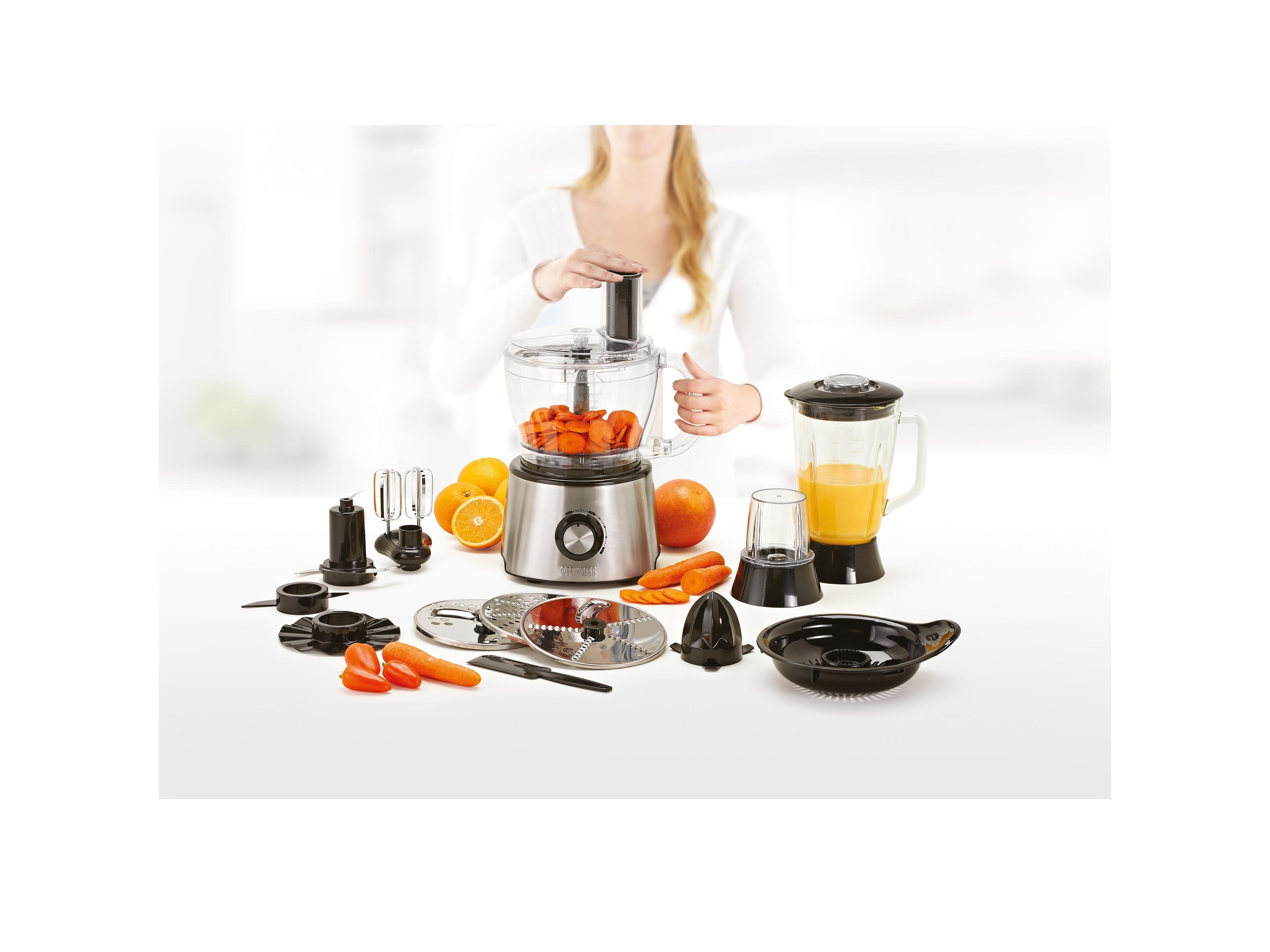 Robot de cuisine 15in1 Princess 220140 Ensemble complet Acier