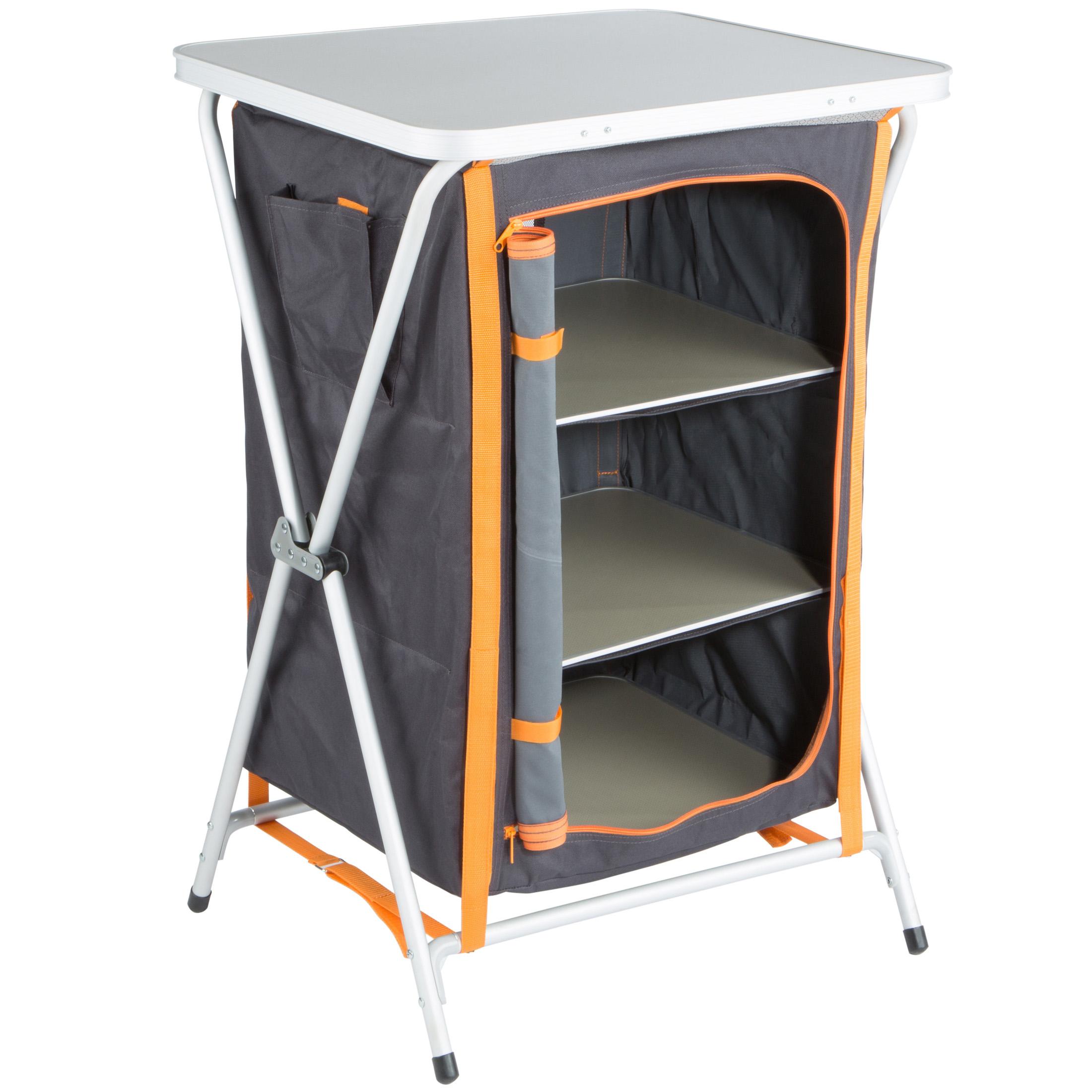 Ultrasport Armoire de camping (armoire pliable + surface de travail