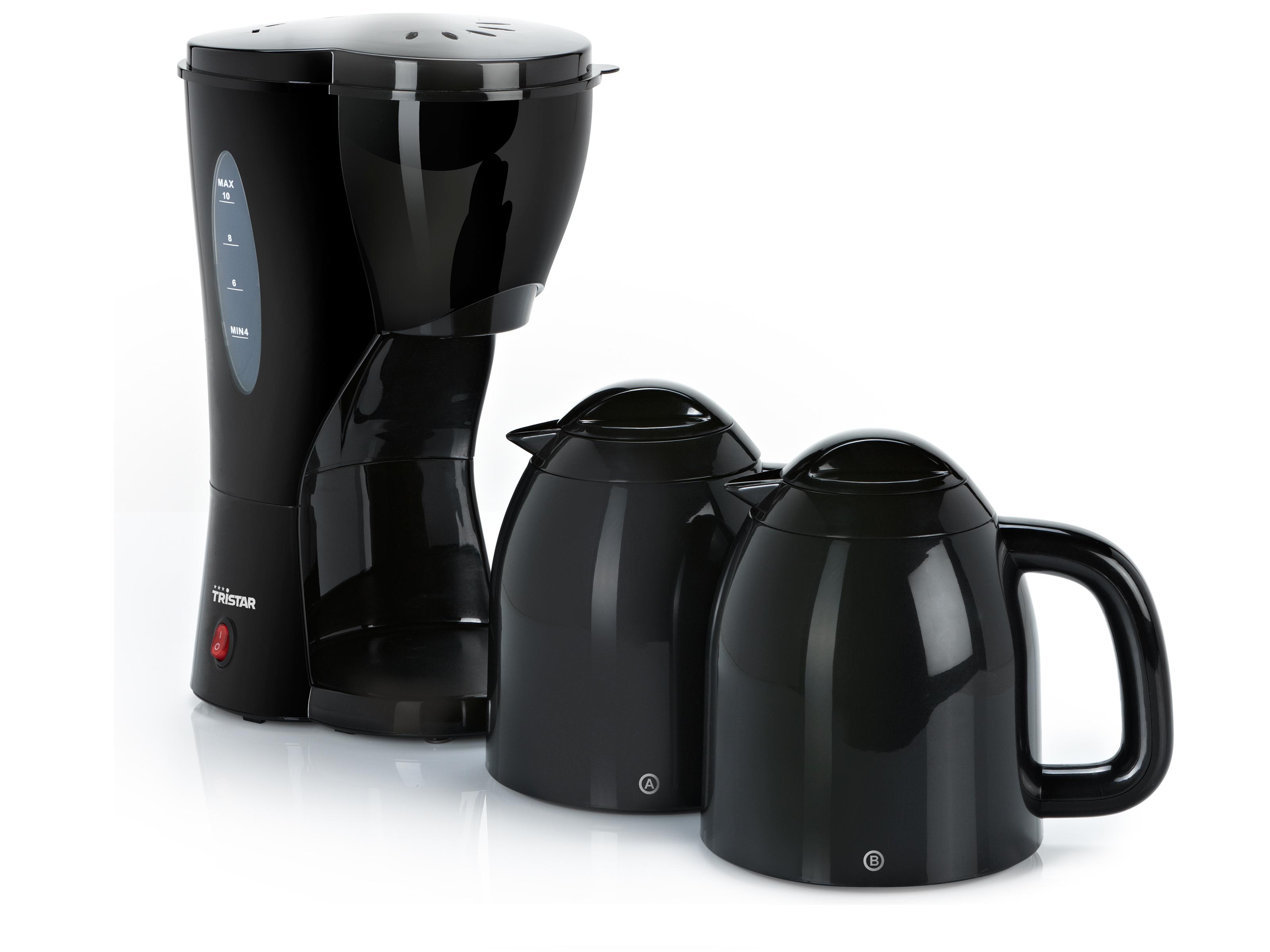 TRISTAR - Cafetière programmable 8 tasses 700w noir - CM-1235 TRISTAR - Cafetière programmable 8 tasses 700w noir - CM-1235