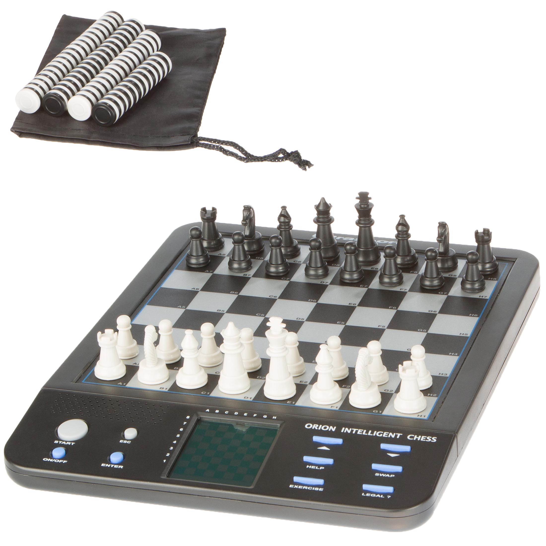 Jeux D Echec Contre L Ordinateur Ultrasport Ordinateur d'Échecs et de Jeux - 8 Jeux: Amazon.fr: Jeux et