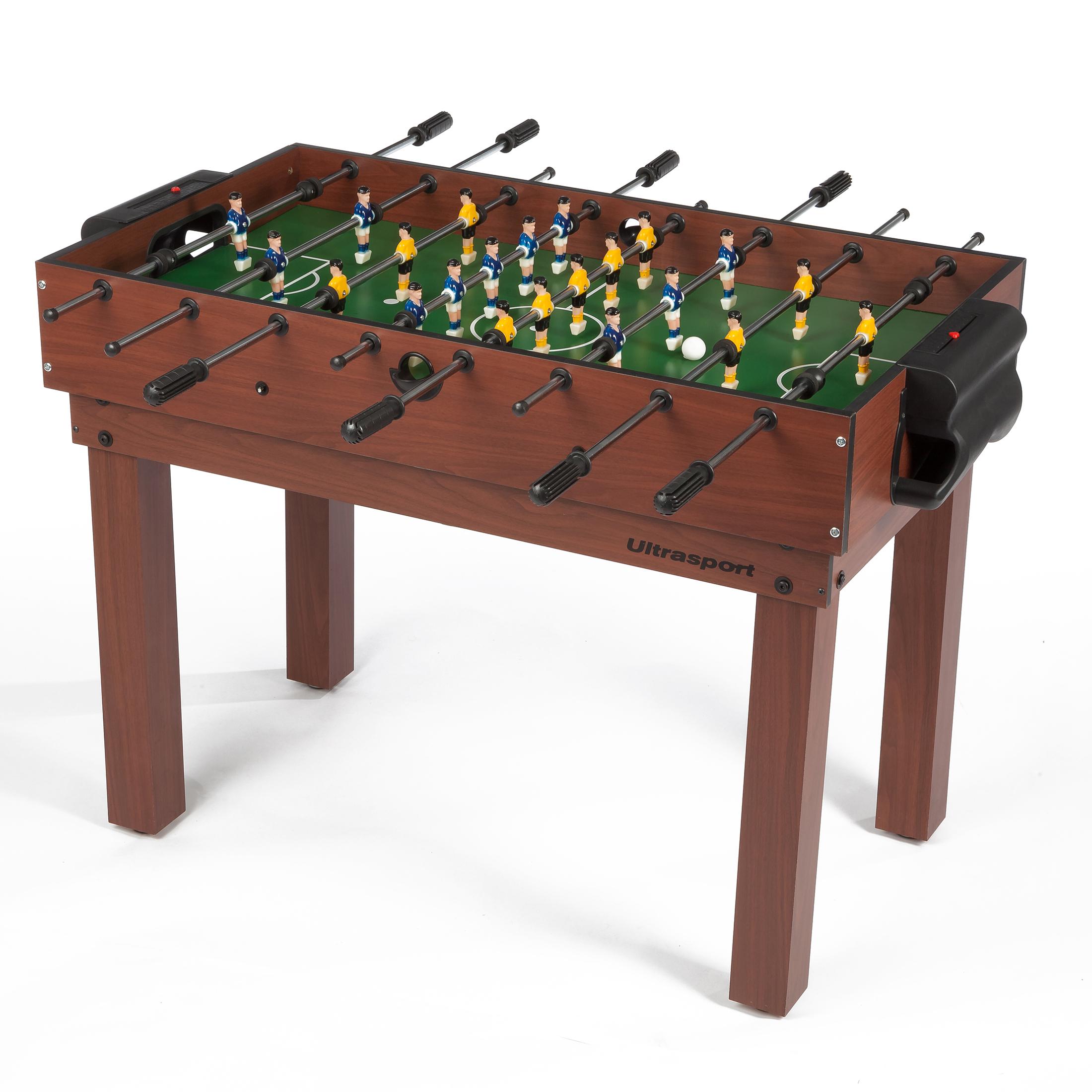 Ultrasport Table de jeux multifonction, 12 petits jeux pour enfants