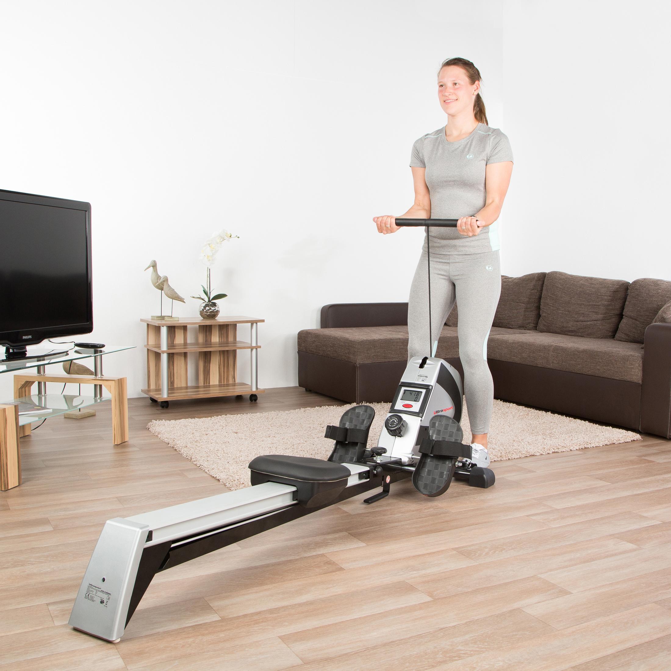 Ultrasport Rameur Drafter 550 Pro 2 En 1 Rameur Appareil De 