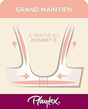 Katharina Soft Cup Beha Playtex – Natuurlijke Pasvorm Met Magische Kruisband – 1-Pack Dames Playtex Katharina Ondersteunende Beha U-cut Rug