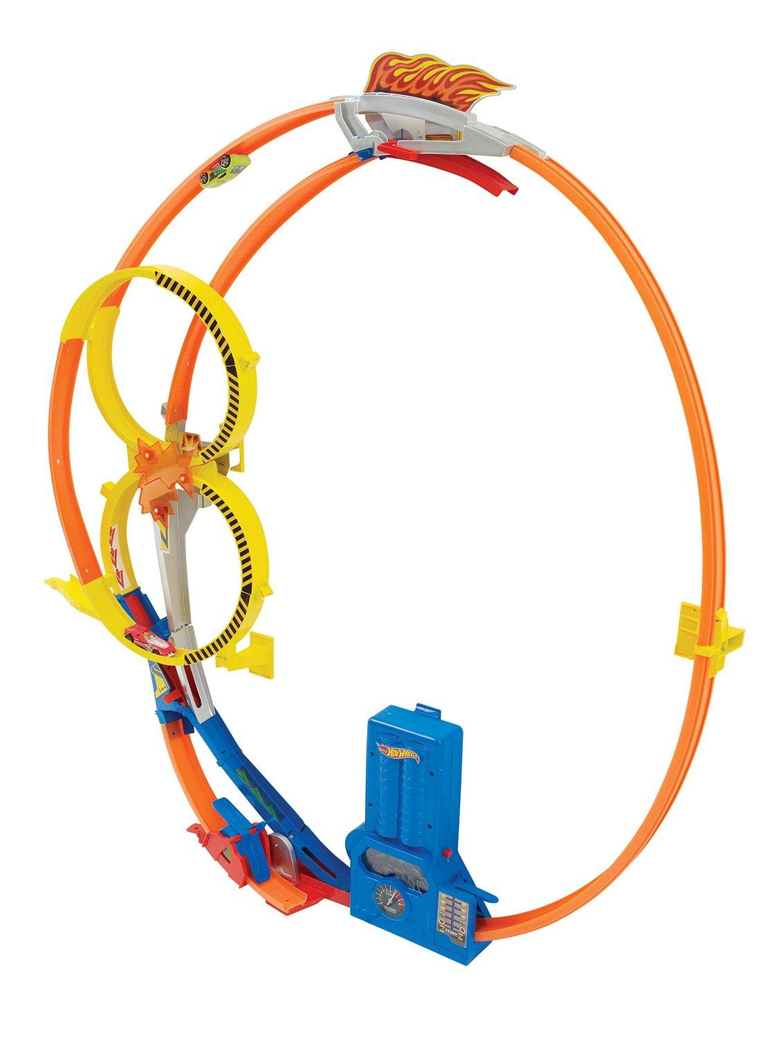 Coloriage Circuit Hot Wheels