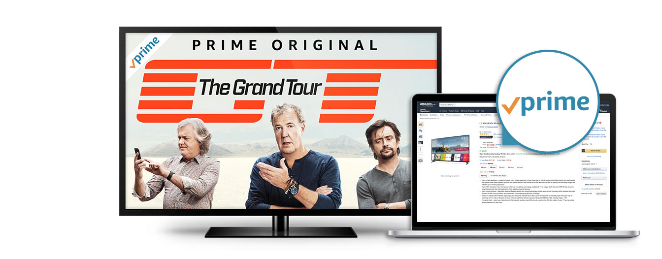 Look for the Prime logo