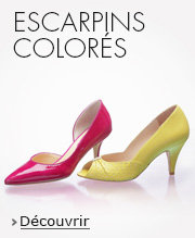 Escarpins colorés